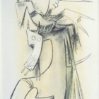 Wilfredo Lam, Untitled, 1965, charcoal and pastel. © OAS AMA | Art Museum of the Americas. Courtesy of the IDB Art Collection.